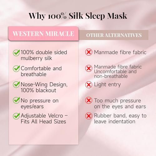Silk Sleep Mask – 100% Mulberry Silk Eye Mask for Sleeping - Image 7