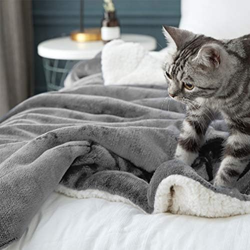 LBRO2M Sherpa Fleece Bed Blanket Super Soft Plush Warm Throw King 90"X104" - Image 5