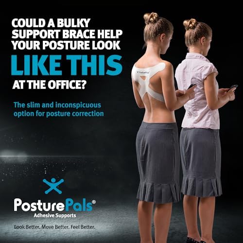 Adhesive Postural Support, X Shape, Large, Pack of 5 - Image 3