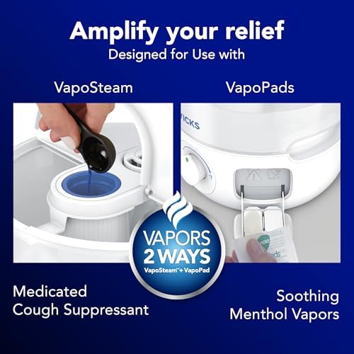 Vicks EasyCare Plus Top Fill Filter-Free Cool Mist Humidifier, White - Image 4