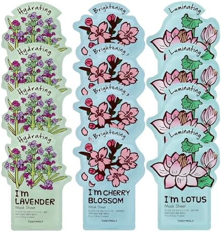 TONYMOLY I'm Face Sheet Masks - Hydrating & Soothing Korean Skincare by Unknown