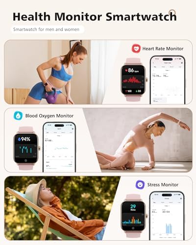 Smart Watches for Women, 1.85" Alexa Smart Watch for Android Phones/iPhones - Image 3