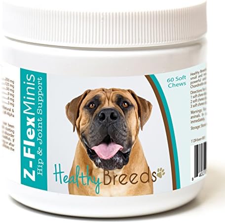 Healthy Breeds Boerboel Z-Flex Minis Hip and Joint Support Soft Chews 60 Count by HealthyBreeds