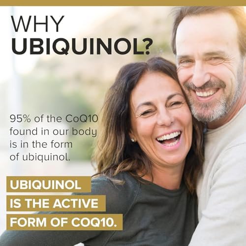 Qunol Ubiquinol 200mg, Extra Strength, Powerful Antioxidant, 120 Softgels - Image 3