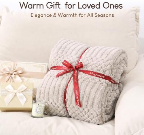 Cottonblue Weighted Blanket 15 lbs for Adults Queen Size Soft Sherpa Fleece - Image 6