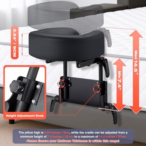 Home Mattress Top Massage Kit, Universal Massage Headrest for Bed at Home - Image 3