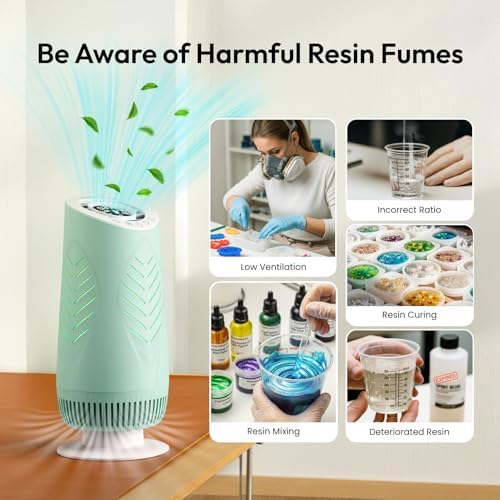 Resiners AirPure Air Purifier with H13 True HEPA Filter for Epoxy Resin - Image 2