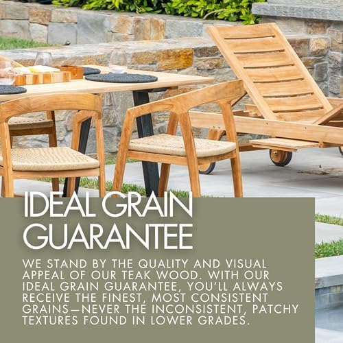 Nordic Teak 100% Solid Teak Wood String Mat - Indoor and Outdoor Use - Non-Slip Wooden Platform for Sauna, Pool, Hot Tub Flooring Decor and Protector (Natural Finish, 23.62" x 15.75") - Image 5