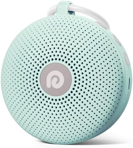 Dreamegg Sound Therapy Machine - Portable Sound Machine for Baby Adult, Features Powerful Battery, 21 Soothing Sound, Noise Canceling for Office & Sleeping, Sound Therapy for Home, Travel, Gift, Green by Dreamegg