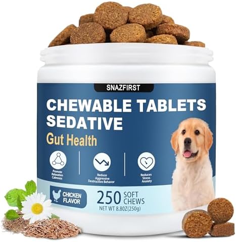 Calming Chews for Dogs, Dog Calming Chews Melatonin Relief Anxiety Bites by Unknown