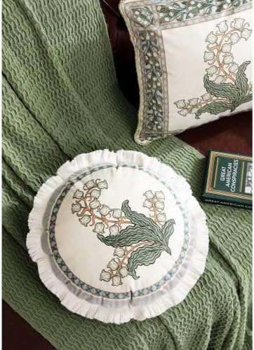 patdrea Velvet Throw Pillow Cover,Set of 2,Diameter 16"-Callista C - Image 2