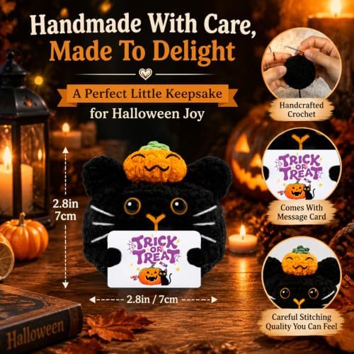 Boo Basket Stuffers for Women, Halloween Black Cat Gifts for Women - Image 4