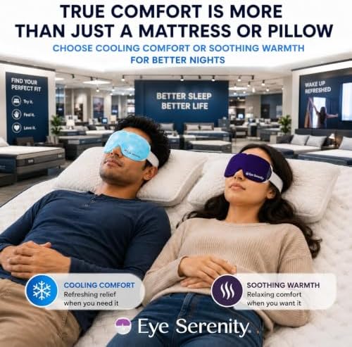 Eye Serenity CHILL Self Cooling Mask for Sleeping, Cold Eye Mask (15 masks) - Image 5