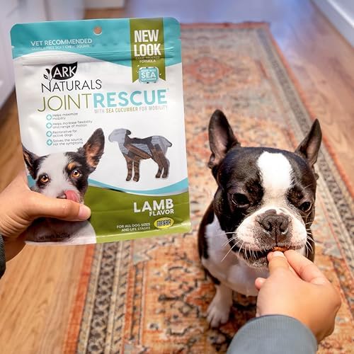 Ark Naturals Joint Rescue Dog Chews, Lamb Flavor, Joint Supplement with Glucosamine & Chondroitin, 1 Pack - Image 3