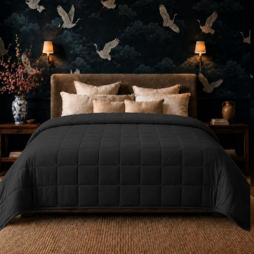 HomeSmart Queen Size Weighted Blanket 30 lbs - Breathable Ultra Soft Fabric by HomeSmartProducts