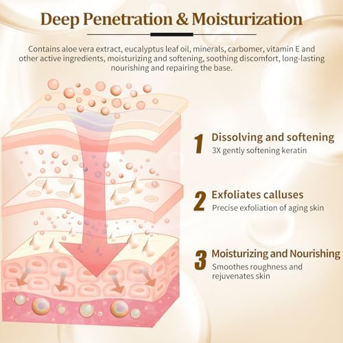 Pedicure Kit Foot Soak Set: Bubble Salt, Sugar Scrub, Massage Mask, Massage Lotion in a Box, 4 Step Foot Spa Kit for Dry Feet,Tired Feet（3 Set Golden petals) - Image 4