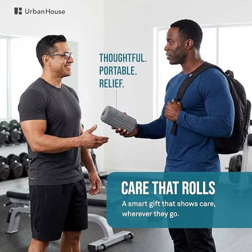 Travel Mini Foam Roller for Deep Tissue Massage - Ultralight Portable Back Roller size 3.5" x 3.5" x 7" for Back Pain Relief, Neck, Legs & Muscle Recovery - Compact Foam Roller for Gym, Office, Travel - Image 7