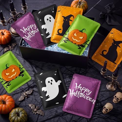 Batiyeer 12 Pcs Halloween Facial Mask Gift, Spooky Basket Stuffer for Women - Image 4