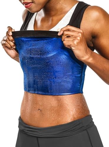Sweat Shaper Premium Sauna Tank Top For Women, Slimming Sauna Shirt For Women, Sweat Vest for Workouts by SweatShaper