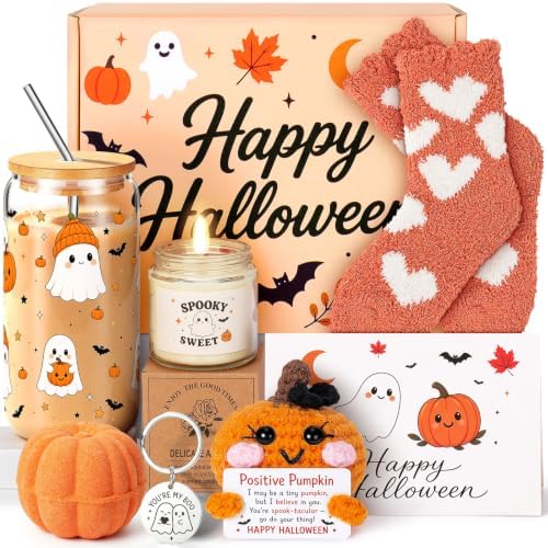 Boo Basket Stuffers for Women, Halloween Gifts for Women & Teen Girls by LOMEVE