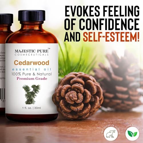 Majestic Pure Cedarwood Essential Oil for Diffuser - 1 Fl Oz - Image 4