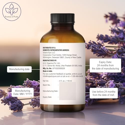 Majestic Pure Lavender Essential Oil for Diffuser - 4 Fl Oz (Pack of 2) - Image 5