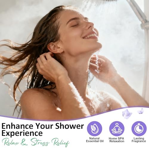 Shower Steamers Aromatherapy Birthday Gifts for Women - 8 Pack Shower Bombs with Natural Essential Oils, Self Care Relaxation Home Spa, Basket Stuffers White Elephant Gifts for Women Mom Wife Teens - Image 2