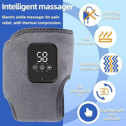 Cordless Foot & Ankle Massager with Heat & Vibration, 2 Pack - Image 2