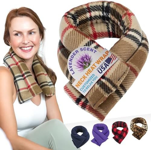 SunnyBay Lavender Heating Pad, Neck and Shoulder Wrap, 26x5 inch by SunnyBay