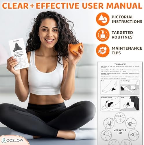 Pyramid Shaped Massage Tool for Trigger Point Therapy & Myofascial Release - Image 4