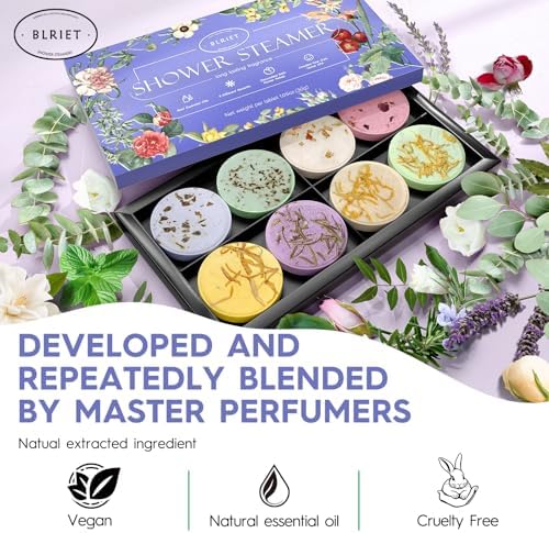 Shower Steamers Aromatherapy Mothers Day Gifts for Women 8 Pack, Shower Bombs Birthday Gift for Mom with Lavender Natural Essential Oils, Self Care Gifts for Women Lover Home Spa - Image 4