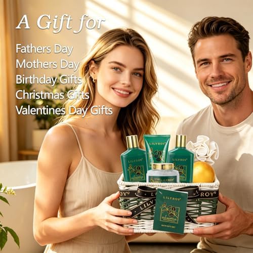 Eucalyptus Spa Gifts Set Bath Kit, Perfect Spa Gift Baskets for Women & Men - Image 2