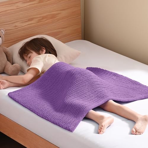 Guohaoi Knitted Weighted Blanket for Adults, 20"x30" 2lbs Full/Queen Size by GuohuoiHomeKitchen