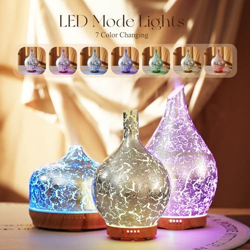 Porseme 150ml Handmade Essential Oil Diffuser 6H Runtime - Image 2