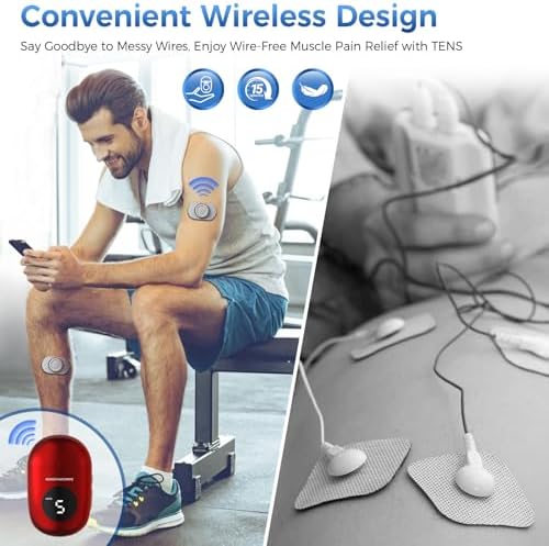 KingPavonini Wireless TENS Unit Muscle Stimulator, Pain Relief, Model U8PRO - Image 2