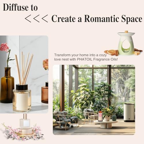 PHATOIL J'admire Fragrance Oil for Diffuser, Aromatherapy 3.38FL.OZ - Image 6