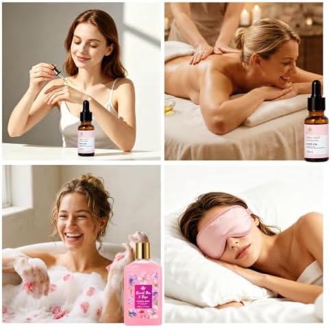 Gifts for Women, 35 Pcs Rose Home Spa Gifts Basket, Get Well Soon Gifts Set - Image 7