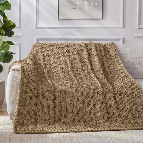 Anysay Knitted Weighted Blanket for Adult,Chunky Knit Throw 60''*80'' 20lbs - Image 6