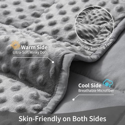 Uttermara Cooling Weighted Blanket for Adults, 15 lbs King Size 60" x 80" - Image 3