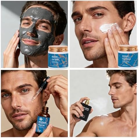 Gifts for Men, 30 Pcs Men's Bath and Body Gift Set, Skin Care Set for Men - Image 2