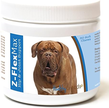 Healthy Breeds Dogue de Bordeaux Z-Flex Max Hip and Joint Soft Chews 50 Count by HealthyBreeds