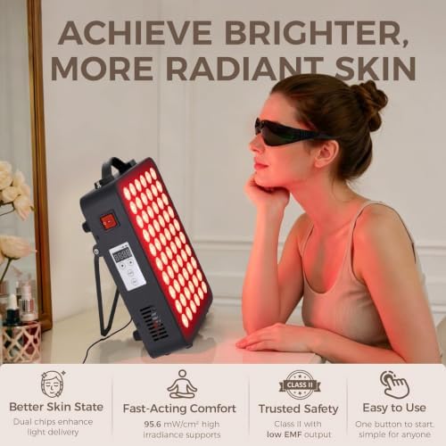 Red Light Therapy Panel for Body, Face, Infrared Light Panel - Image 2