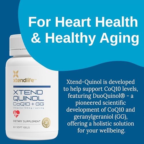 Xtendlife Xtend‑Quinol Ubiquinol CoQ10 Supplement, 60 Day Supply - Image 2