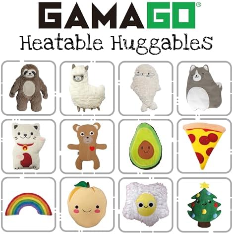 GAMAGO Eco-Friendly Heatable Huggable Avocado 11 Inch - Microwave Heating Pad Plush, Freezable Stuffed Animal, Lavender Gift for Kids and Adults - Image 5