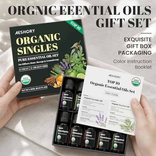 Organic Essential Oils Set, Top 10 100% Pure Natural Oil for Diffusers - Image 3