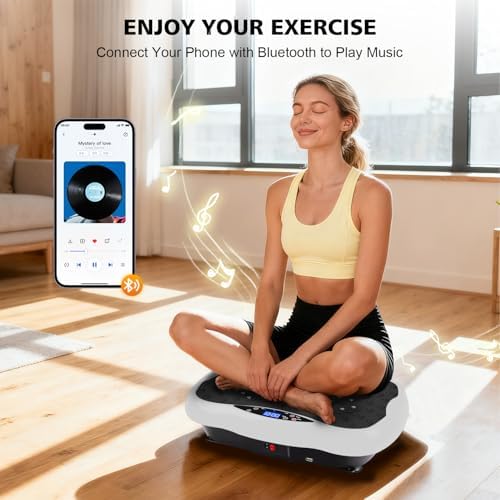 Vibration Plate Exercise Machine for Whole Body Lymphatic Drainage - Image 6