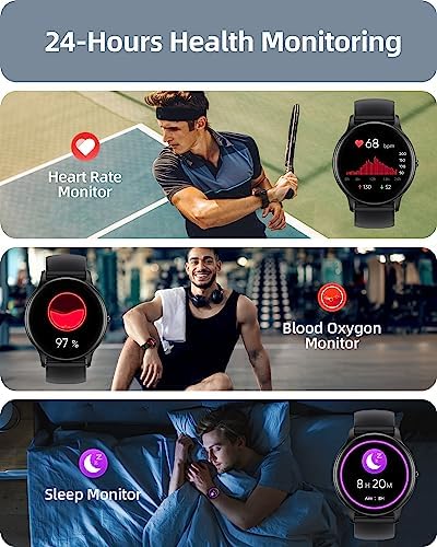 Parsonver Smart Watch for Men Women(Answer/Make Calls), Fitness Tracker - Image 3