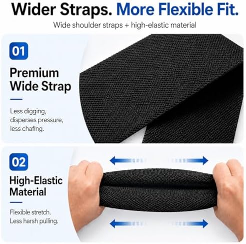 Back Posture Corrector Brace for Men, Full Back-Anchored Posture Brace - Image 3