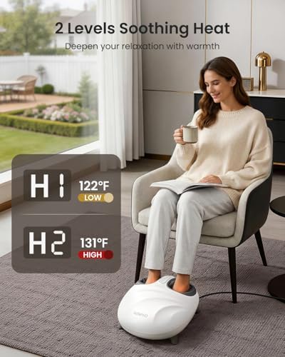 RENPHO FSA Eligible HSA Foot Massager with Heat, Birthday Gifts for Women - Image 4