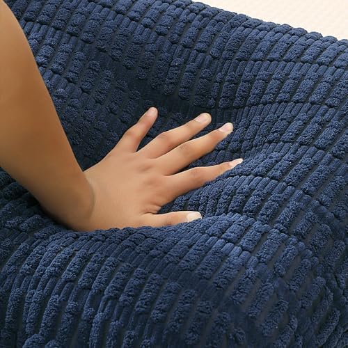 Reading Pillow for Sitting in Bed with Arm,Blue Corduroy,M - Image 6